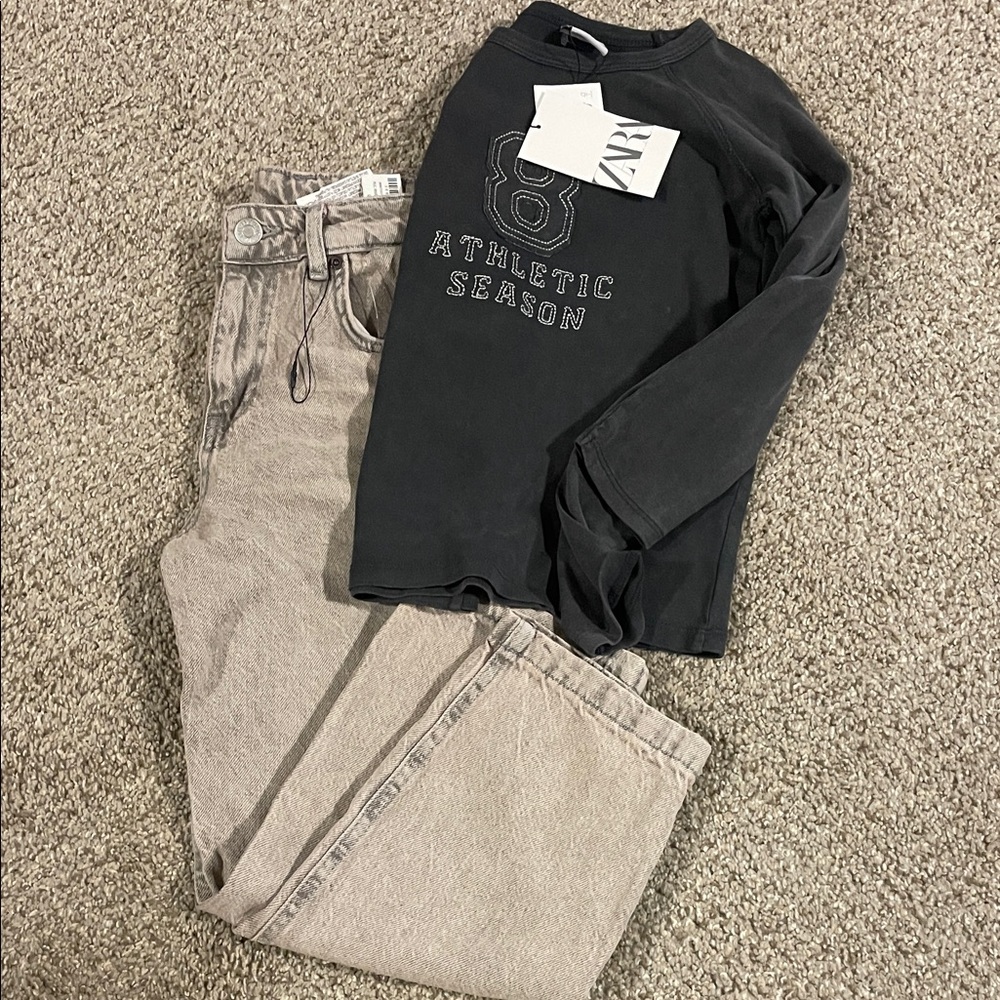 Zara outfit size 9 Years NWT